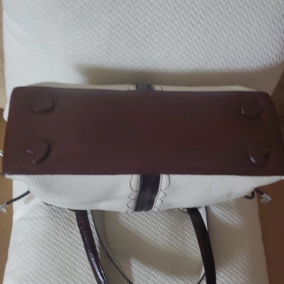 Brighton Erma Croc Embossed Trim Bag - Picture 6 of 9